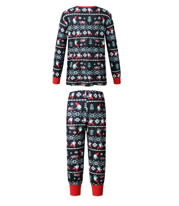 Cute Santa and Snowflake Print Family Matching Pajamas Sets - Xmaspajamas