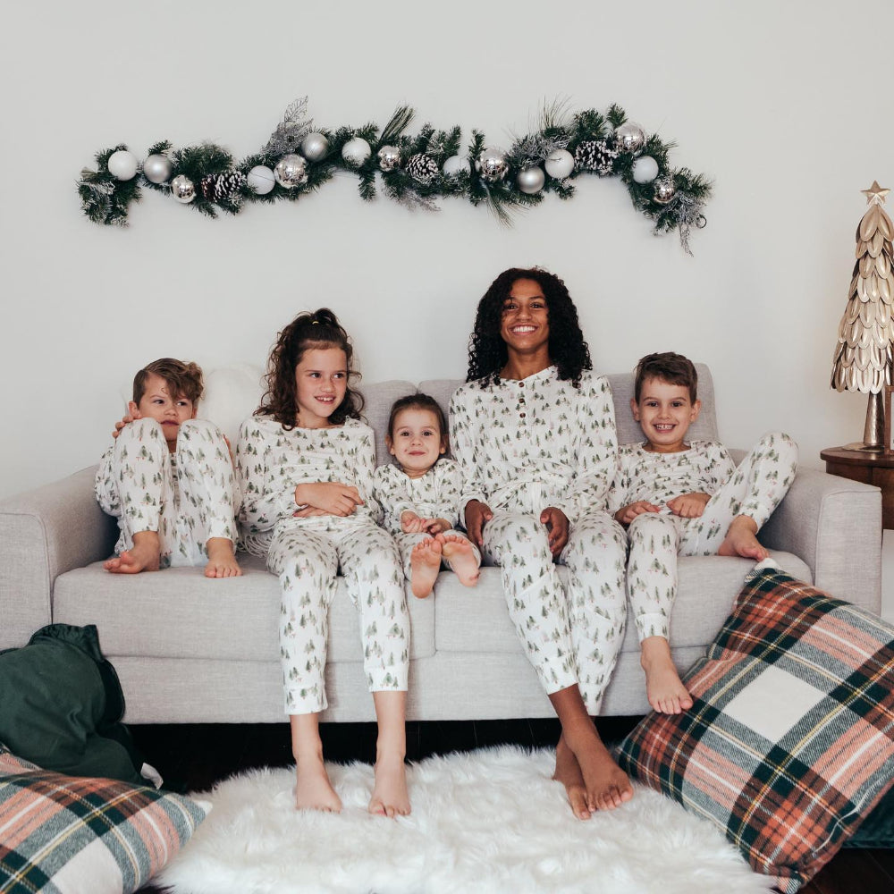 Christmas Tree Family Matching Pajamas (with Pet's dog clothes) - Xmaspajamas