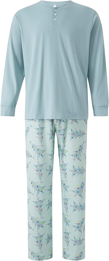 Holly Trees Family Matching Pajamas(with Pet's dog clothes) - Xmaspajamas