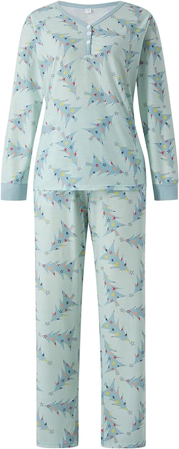 Holly Trees Family Matching Pajamas(with Pet's dog clothes) - Xmaspajamas