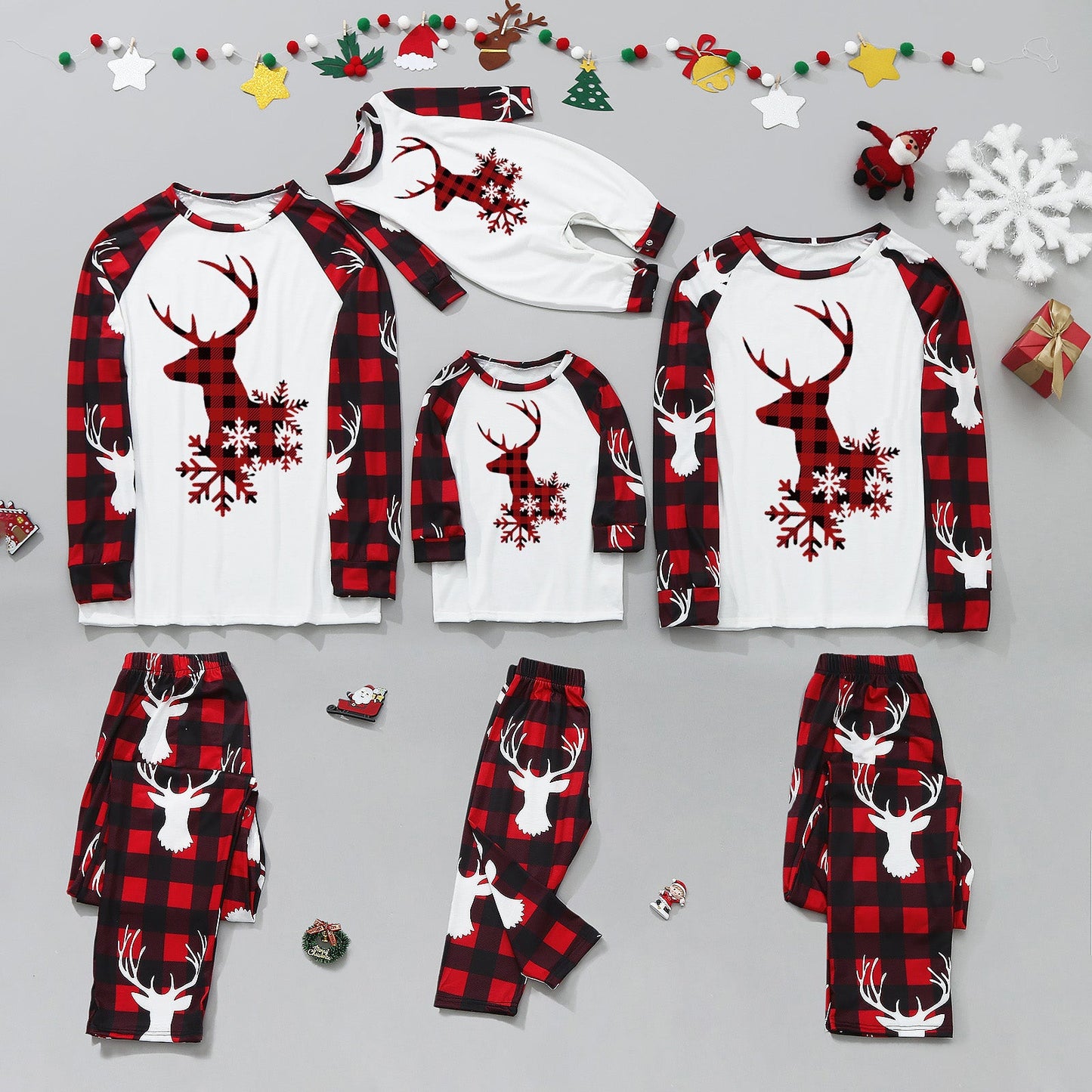 Christmas deer Print FamilyMatching Pajamas Sets - Xmaspajamas