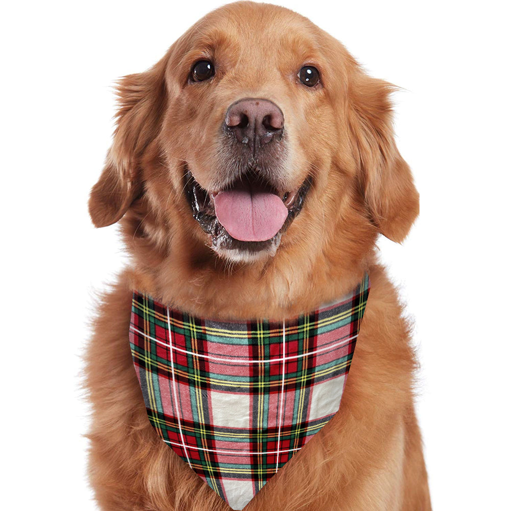 Mixed color plaid  Matching Family Pajamas Set (with Pet Dog Clothes) - Xmaspajamas